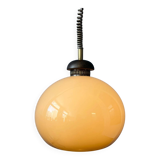 Vintage space age mushroom pendant lamp