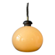 Vintage space age mushroom pendant lamp