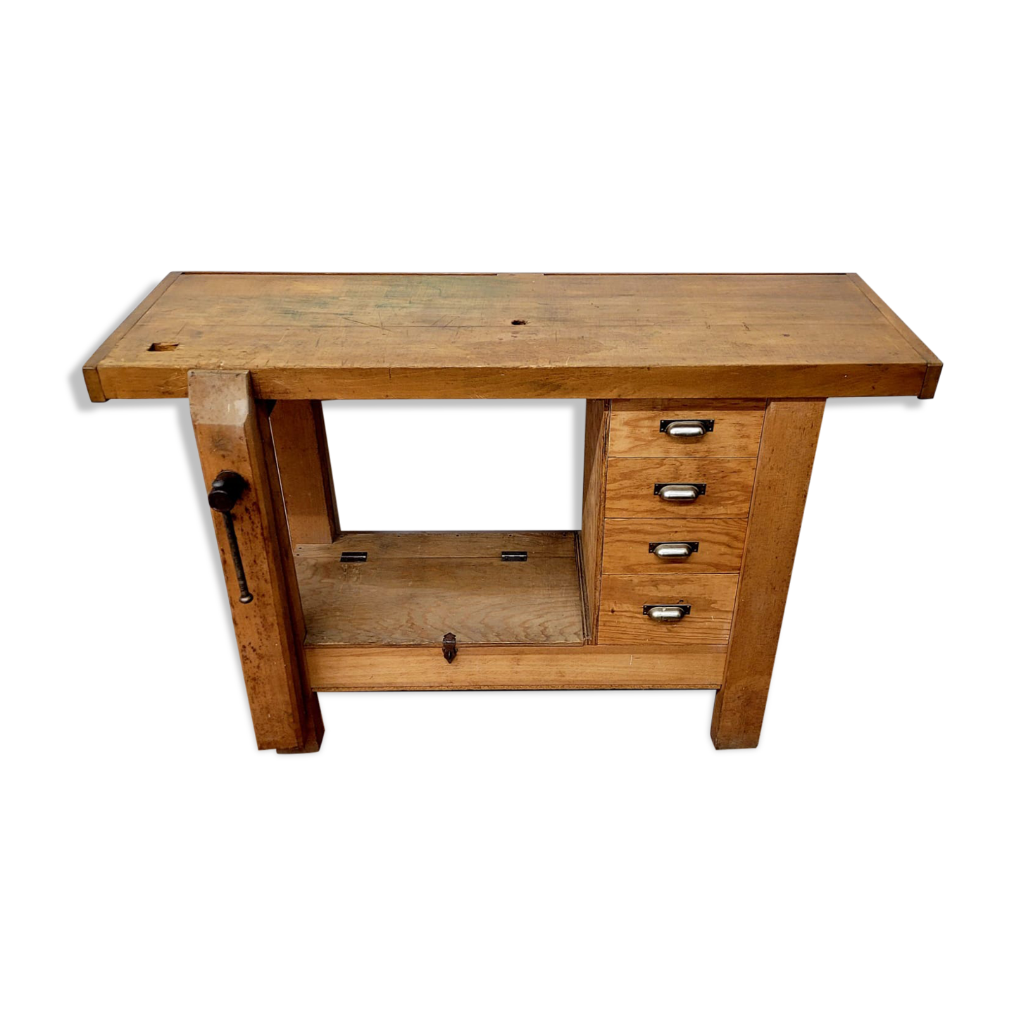 Wooden workbench