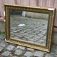 Miroir vintage en stuc doré style Napoléon III ou fin XIXème