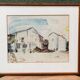 Lithograph Raoul Dufy (1877-1953), farm in Normandy