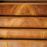 Vintage 50's walnut chest of drawers