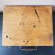 Old wooden painter's case box