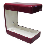 Isos burgundy lamp Giotto Stoppino Tronconi 1972