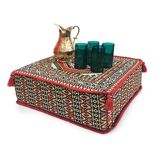 Red anatolian floor table