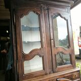 Large 2-body oak sideboard from the Regency period