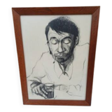 Brum 77 Black Pencil Drawings