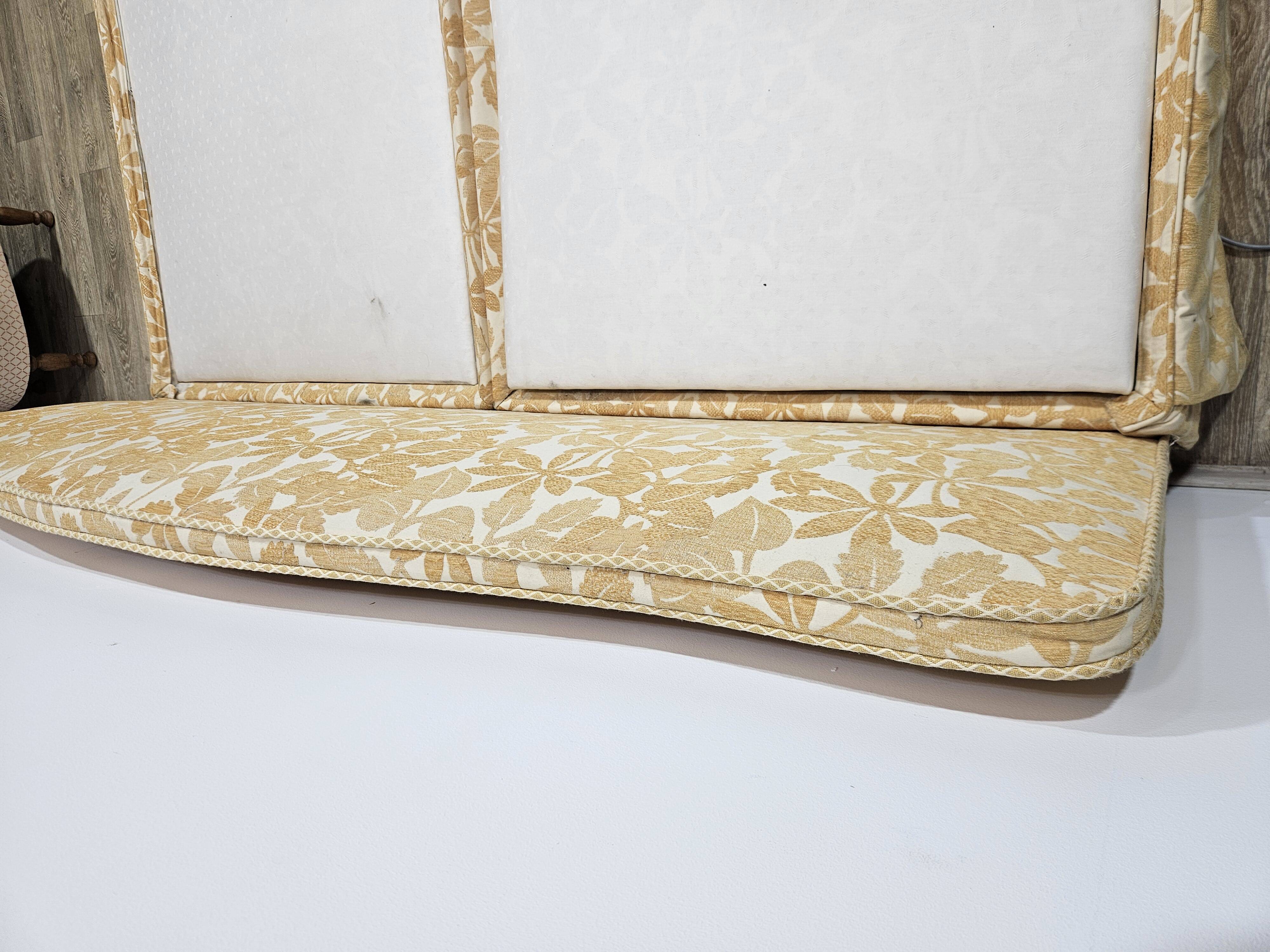 Exclusive Dual electric bed 200 cm x 200 cm - Vintage Gold 1970s.