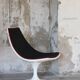 Space Age armchair lacquered fiber and fabrics 1970