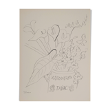 Henri Matisse: Spring Bouquet, signed lithograph