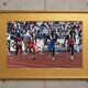 Original / signed / iconic photo / 100m final Seoul 1988s / Cult Art Photo / signed