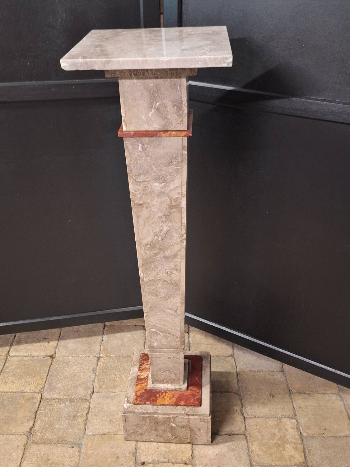 Art Deco marble column