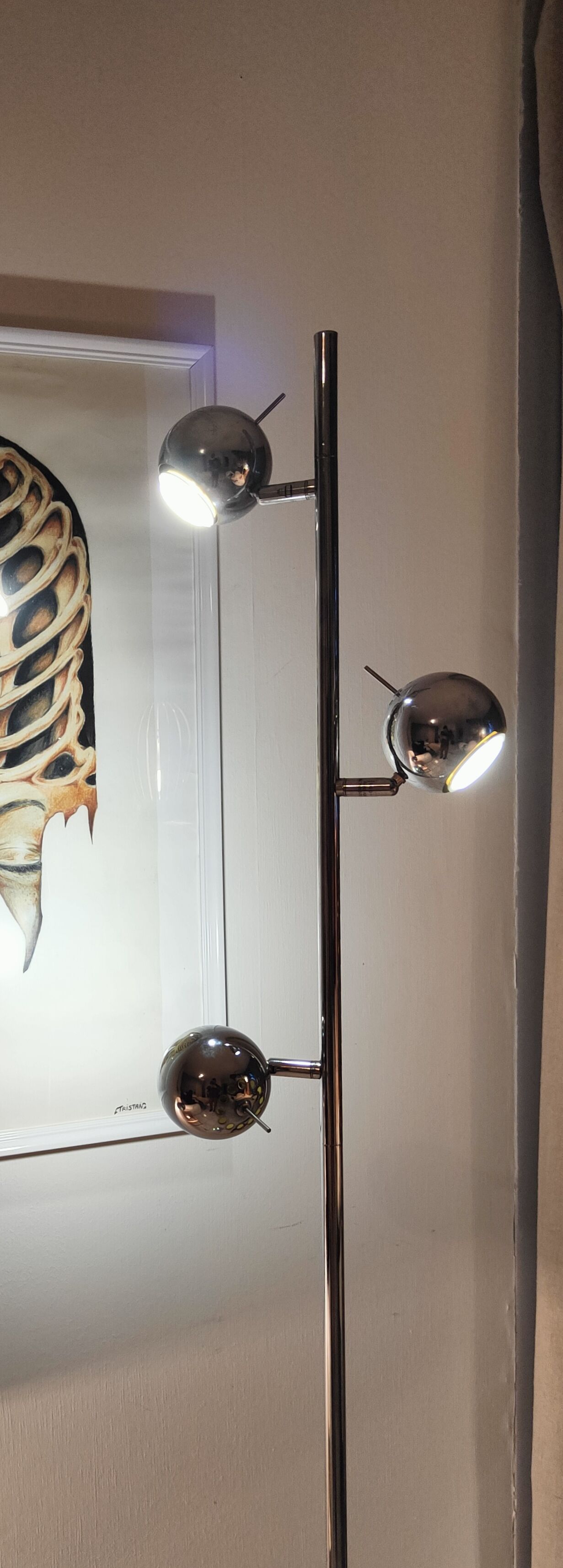 Floor lamp reading 1970