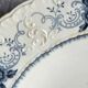 Deep plates x 6 from the French manufacturer Sarreguemines, Aïda collection. Antique and rare.