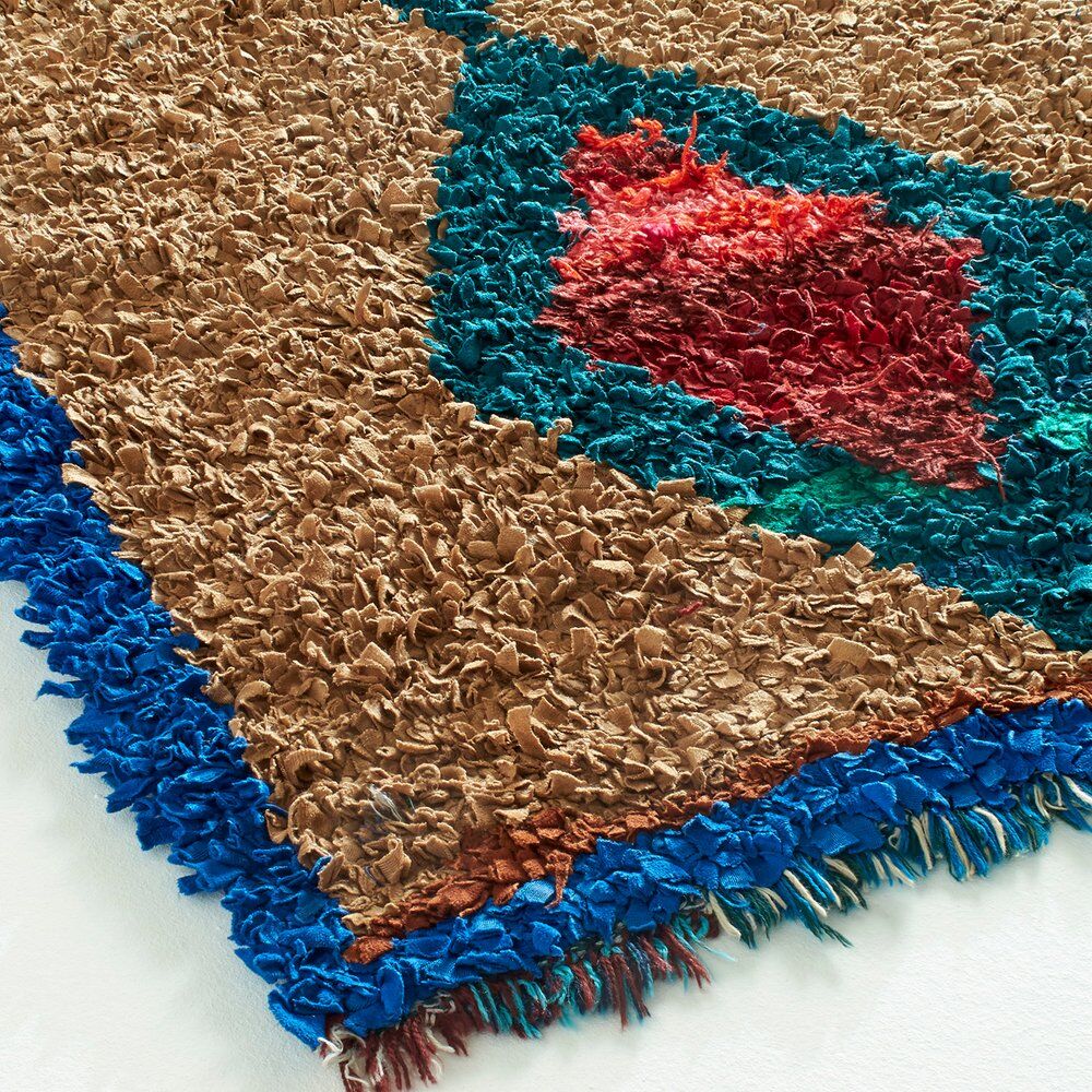 Carpet boucherouite dar kawa 100 x 270 cm