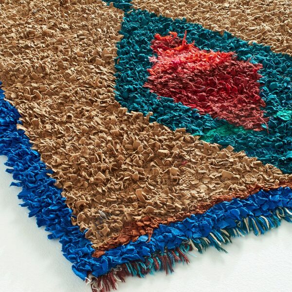 Tapis boucherouite dar kawa 100 x 270 cm