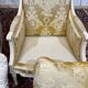 Pair of Louis XVI style armchairs from the 1960s.