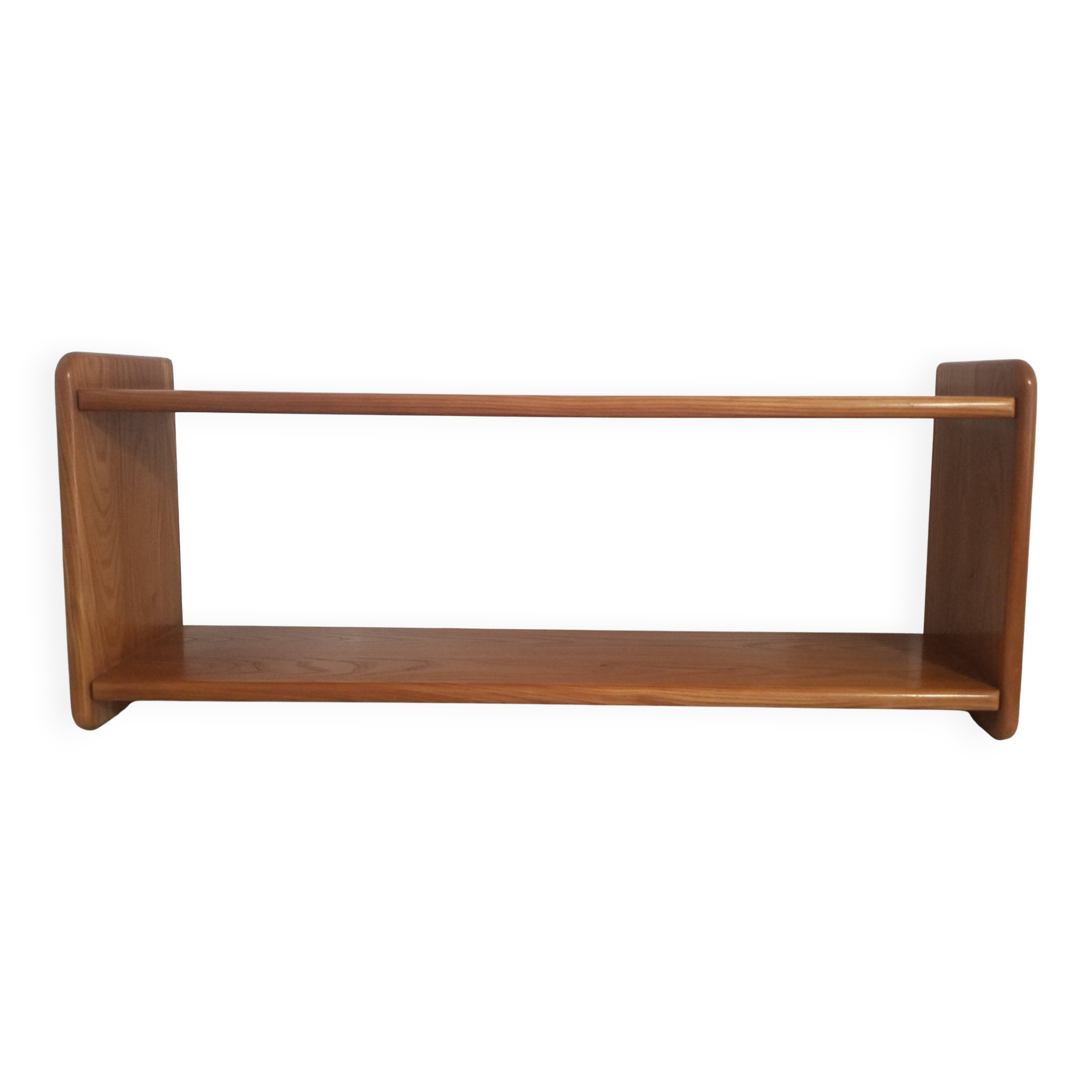 Solid elm shelves, vintage. Very good condition.