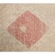 Vintage Turkish Hand-Knotted Beige Peach Runner Rug 89x330
