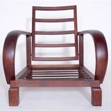 Fauteuil inclinable vintage 1920s