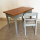 Ensemble bureau en bois avec sa chaise