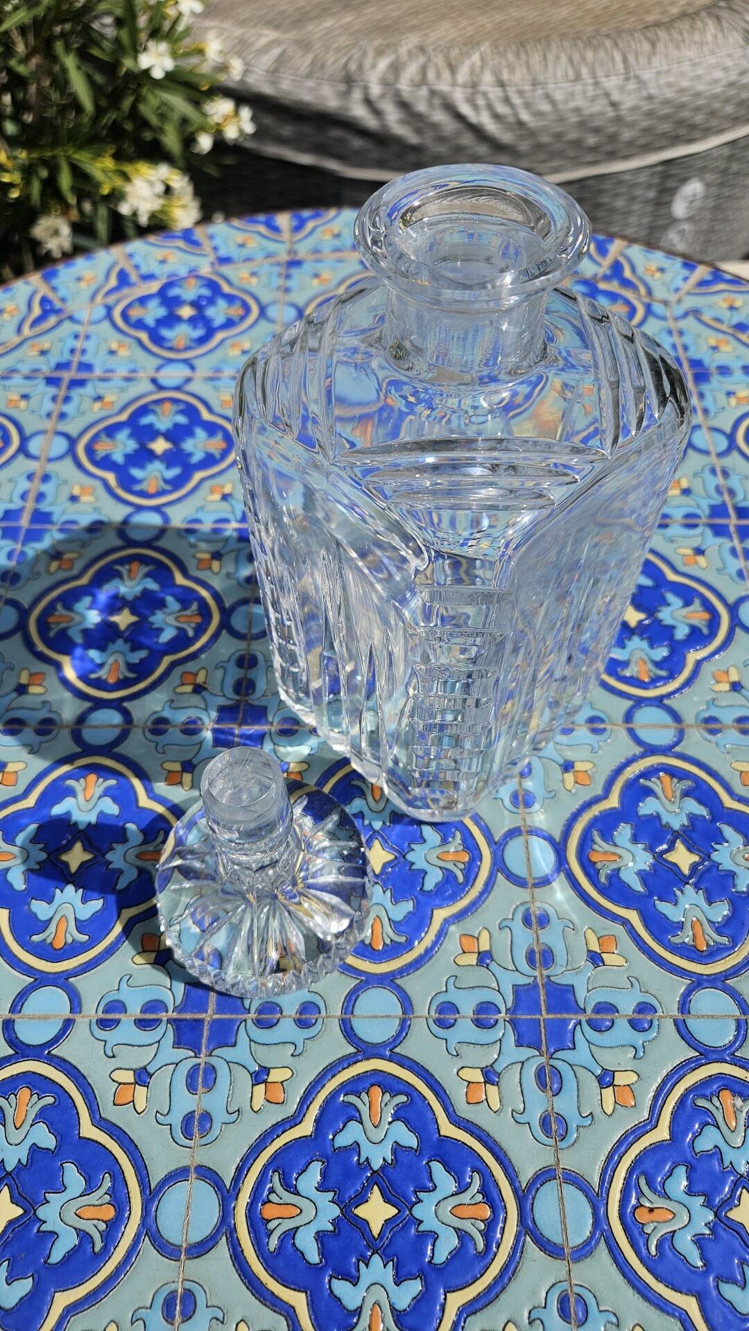 Carafe en verre