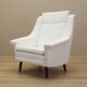 White armchair, Danish design, 1970s, production: Denmark