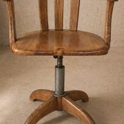 Fauteuil américain noyer 1930