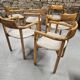 Lot of 6 Rainer Daumiller armchairs