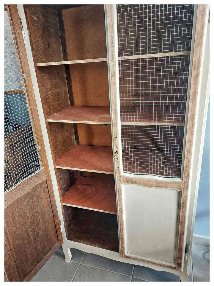 Old library furniture, shelves