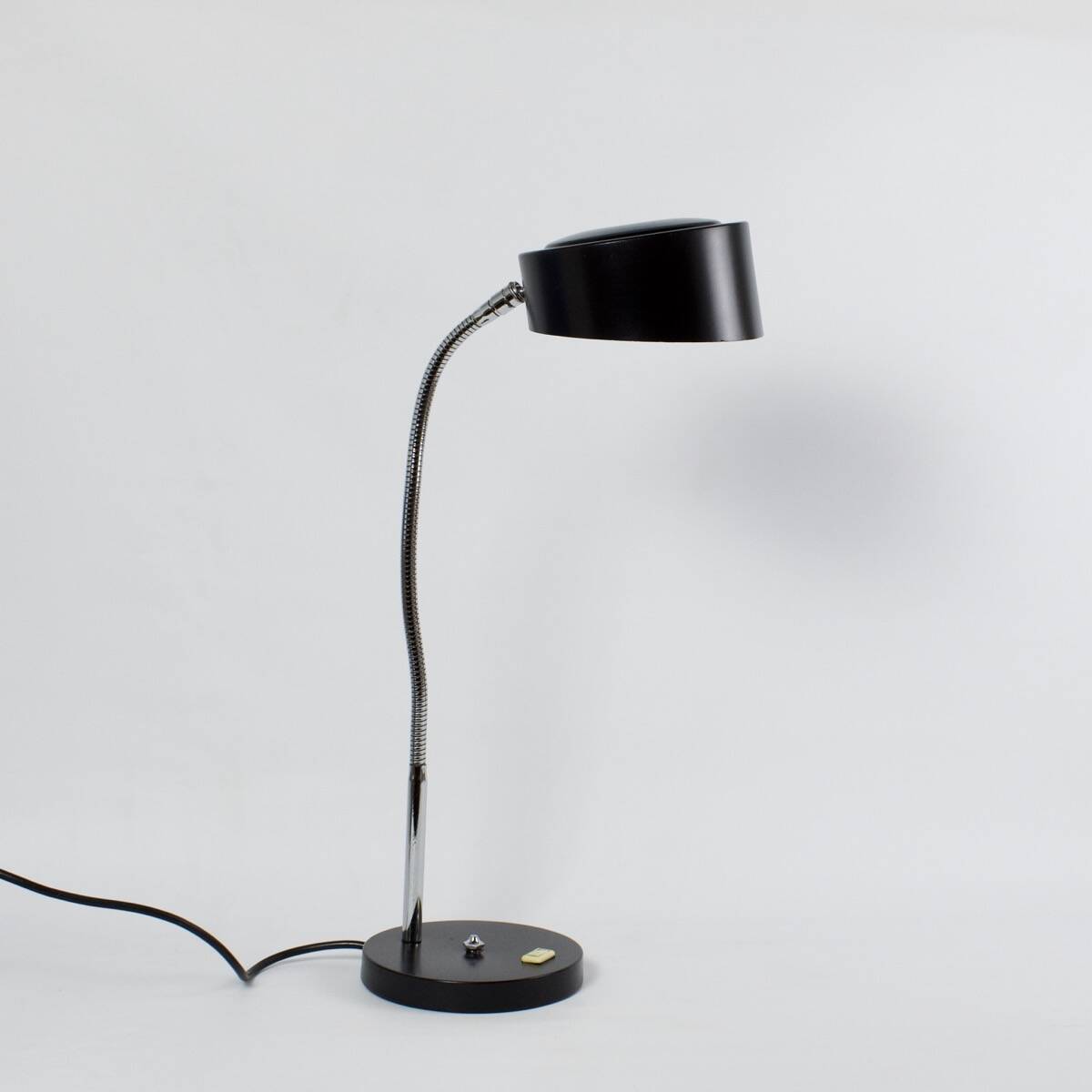 Lampe Philips vintage en métal laqué noir, 1950