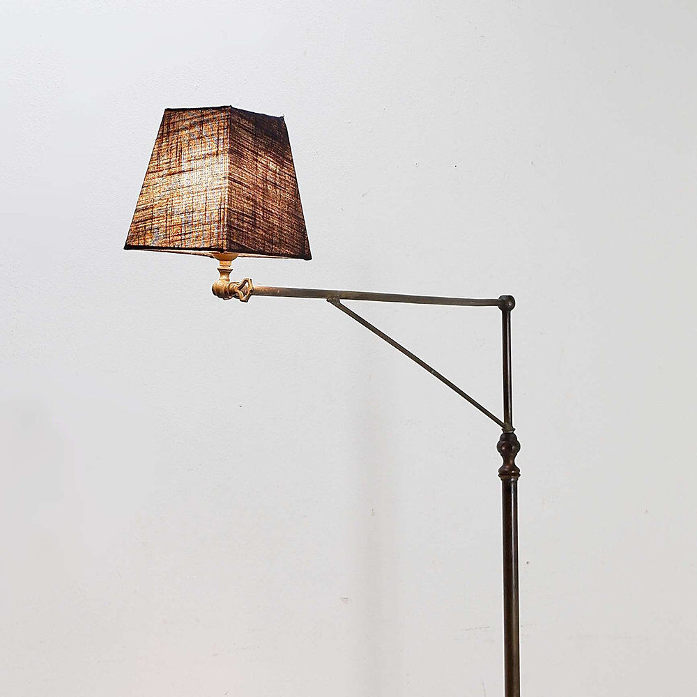 Mid-century industrial floor lamp