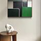 Abstrait géométrique vert no2