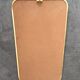 Mirror edge brass 52x34cm