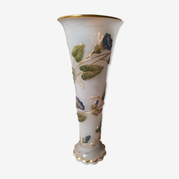 Romantic opaline vase