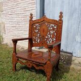 Anglo-Indian Armchair - 19th Century