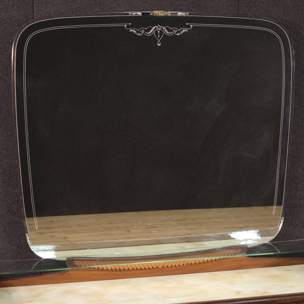 Italian chest of drawers with mirror from 50s