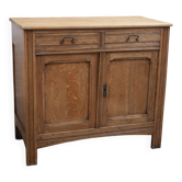 French Sideboard Cabinet in Solid Oak