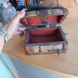 Old mini wooden chest