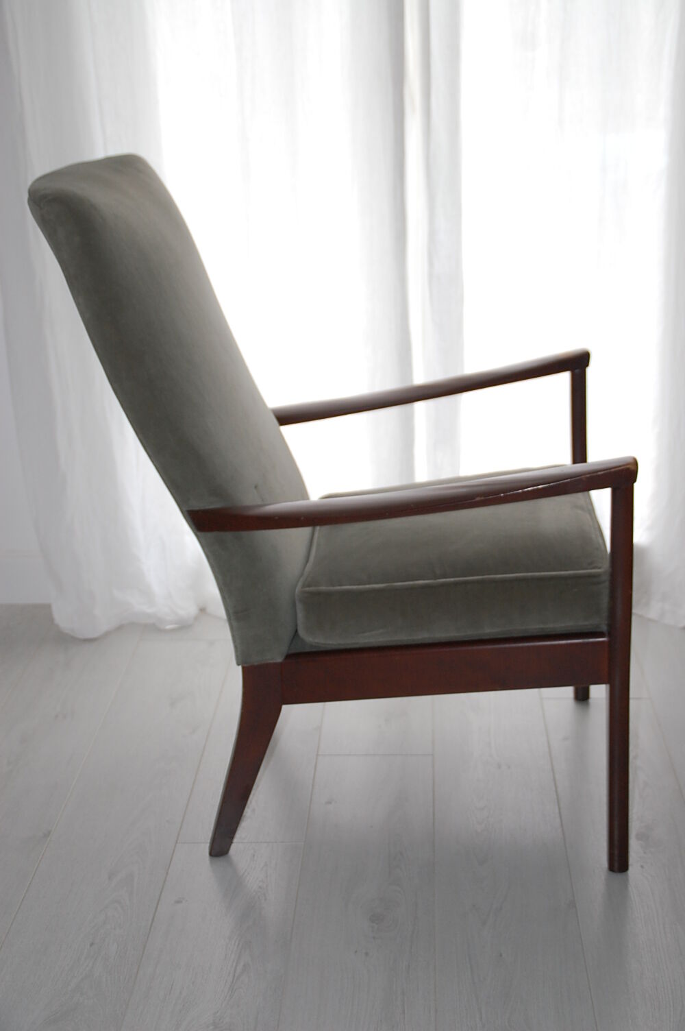 Fauteuil velours Parker Knoll chairs des années 60