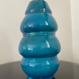 Cracked Art Deco ceramic vase Francis Bichoff