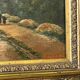 Huile sur bois XIX ème