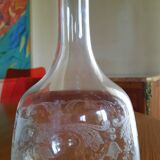 Hand engraved carafe