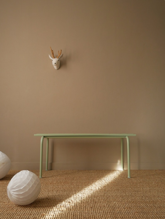 Vintage school bench