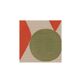 Duo de peintures  sur papier ancien -B53 et B60 -   tableaux abstraits signés eawy
