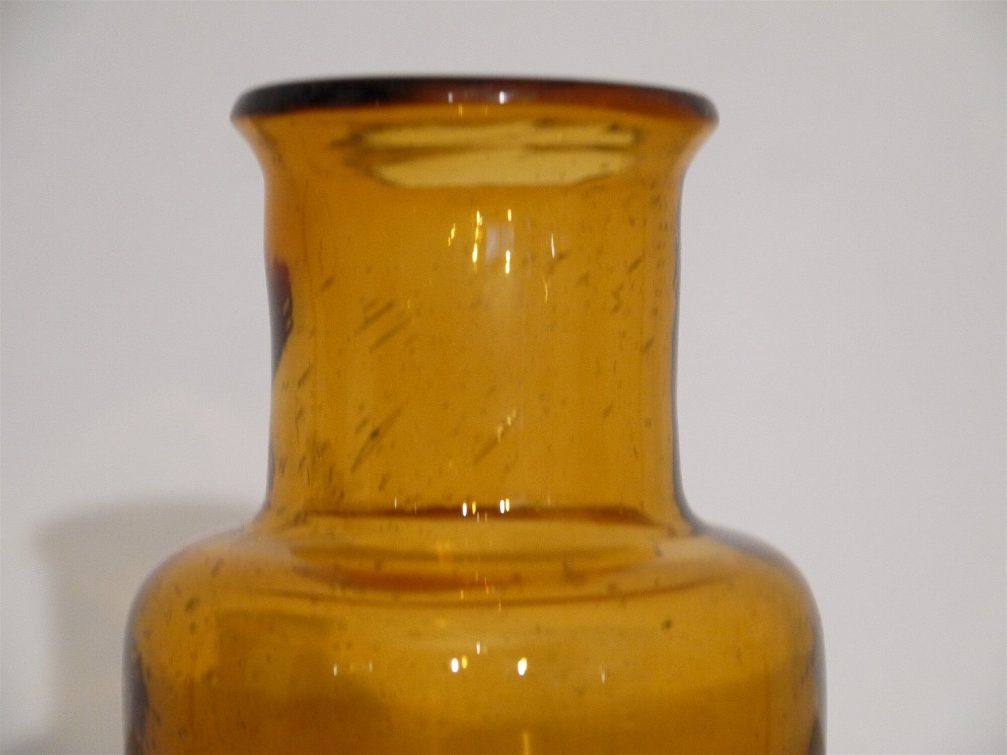 Erik Hoglund's vintage glass vase