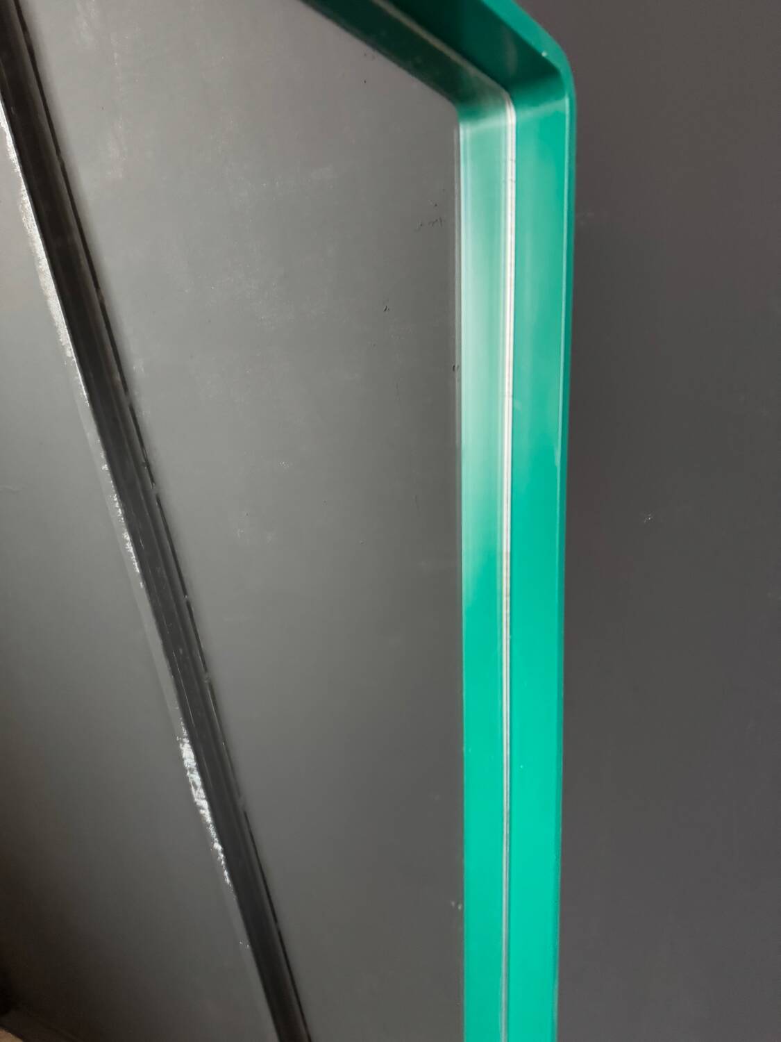 Scandinavian style mirror from the 70s