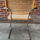 Cesca chair B64 with armrests by Marcel Breuer Design