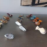 15 vintage clip-on candle holders