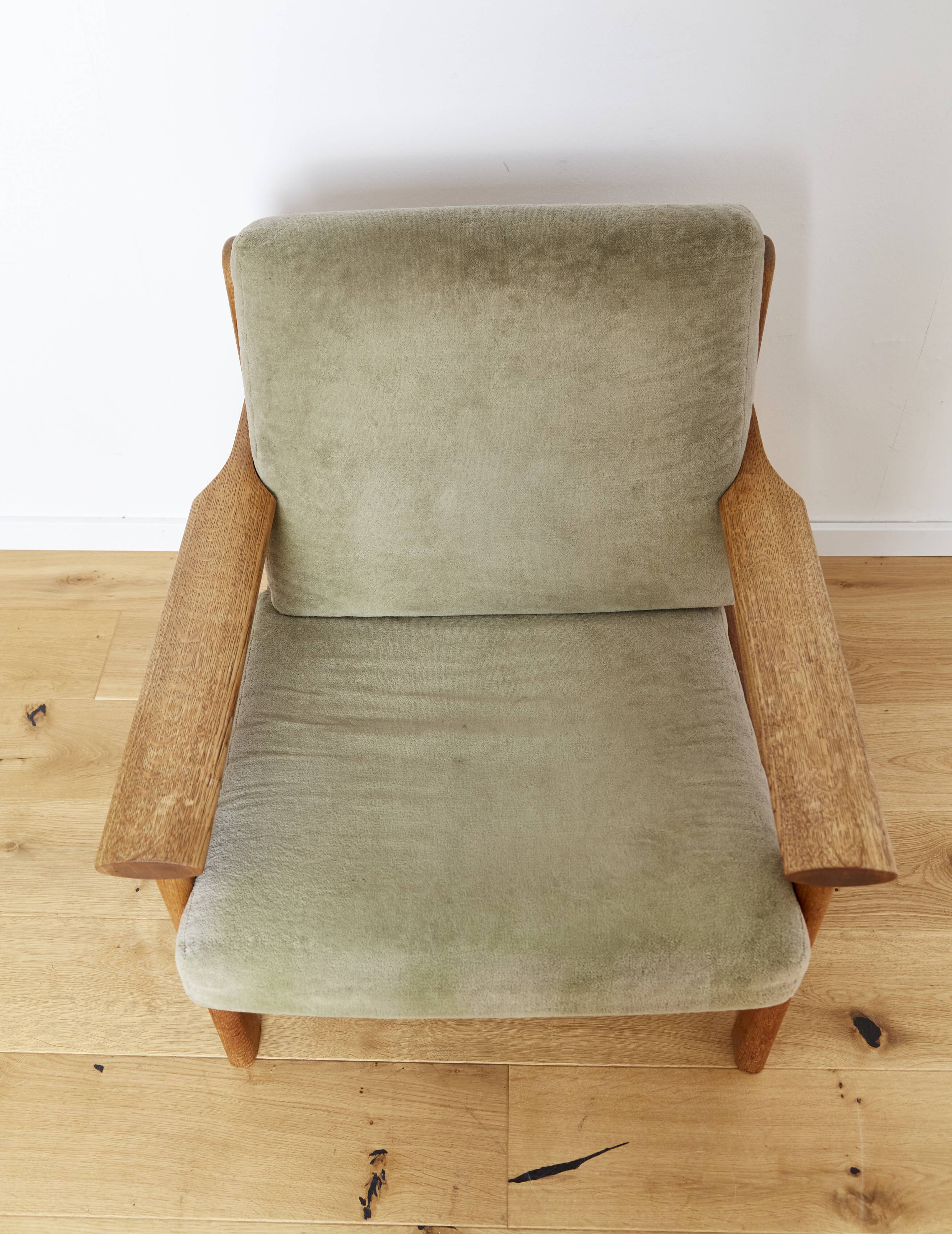 Fauteuil Poul M.Volther en chêne n°390 pour Frem Rojle